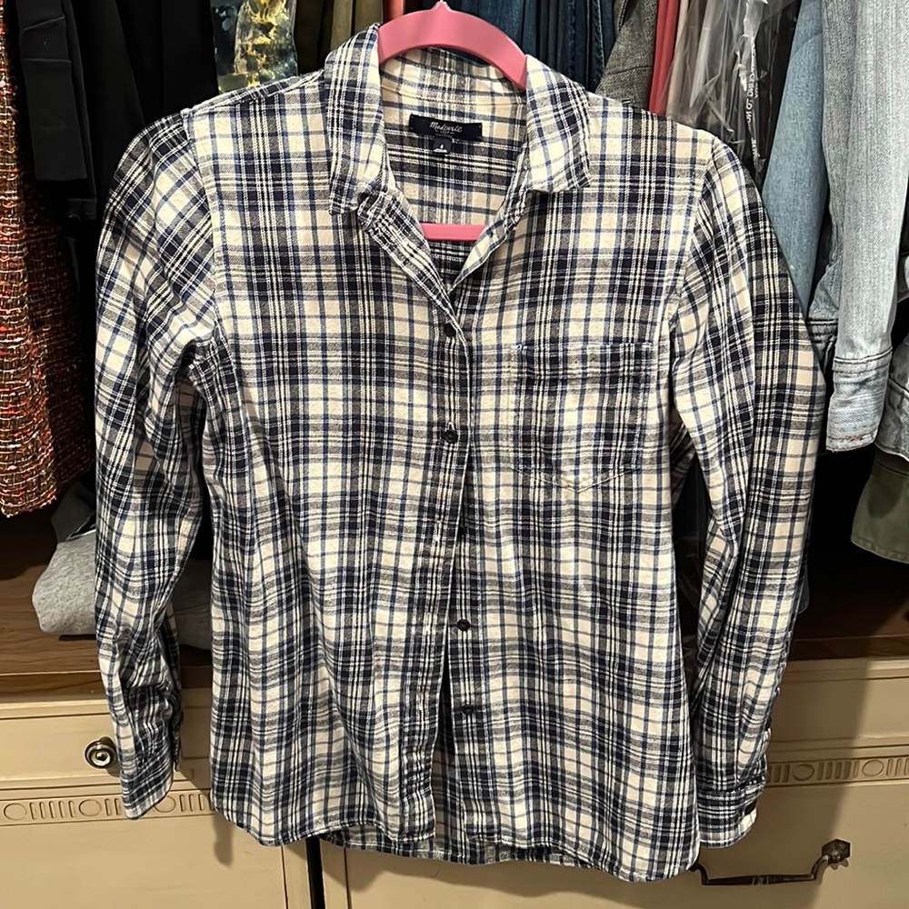 Madewell Plaid Flannel